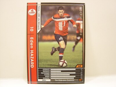 Panini WCCF 2011-12 Eden Hazard 1991 Belgium No.10 LOSC Lille