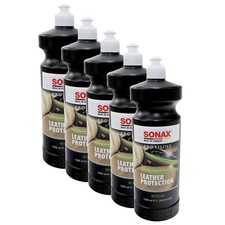 5x 1 Liter SONAX PROFILINE 02823000 Leather Protection Lederpflege Leder Pflege