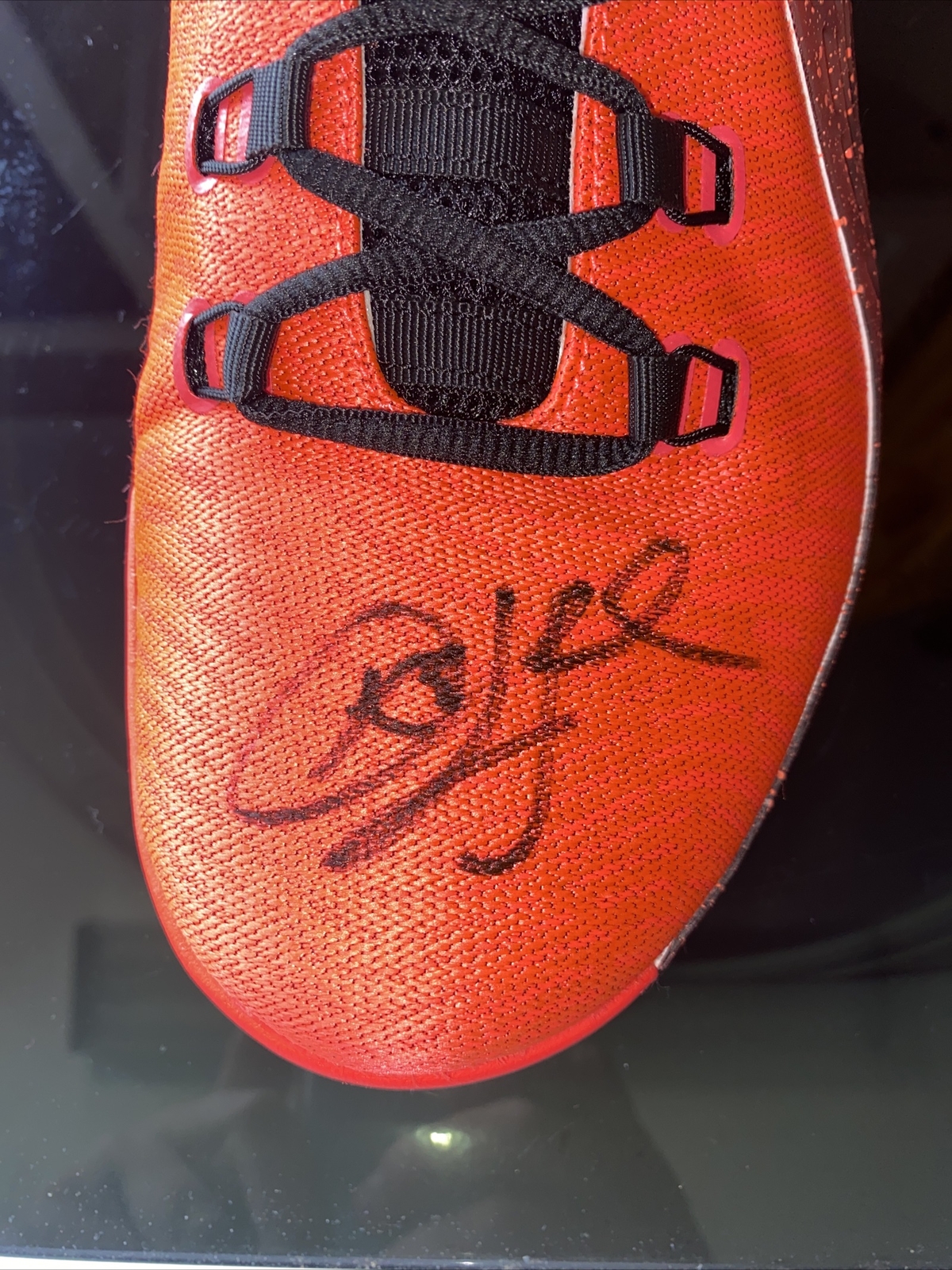 Chris Paul Autograph/Sign Red Air Jordan CPS.X Nike Shoe Steiner image 4