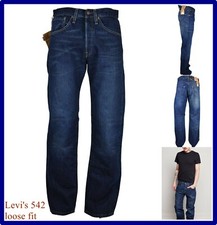 levi's Jeans levis pantaloni da uomo larghi gamba larga rap hip hop skate baggy