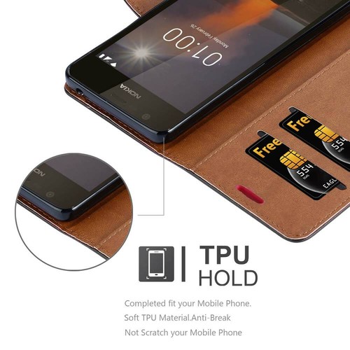 For Nokia 1 Plus Phone Case Leather Wallet Book Cover + Screen Protector - Picture 13 of 80