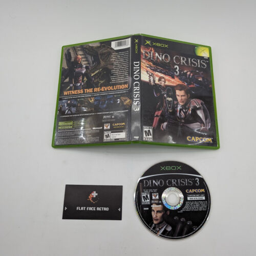 Dino Crisis 3 Game and Box only Microsoft Xbox XBX Works Tested Authentic