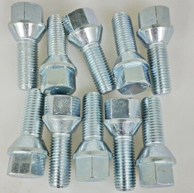 Kit 16 Bulloni Ruota M12 X 1,5-m17 Compatibile Per Bmw Serie 6  E64 Dal 1976 93975835