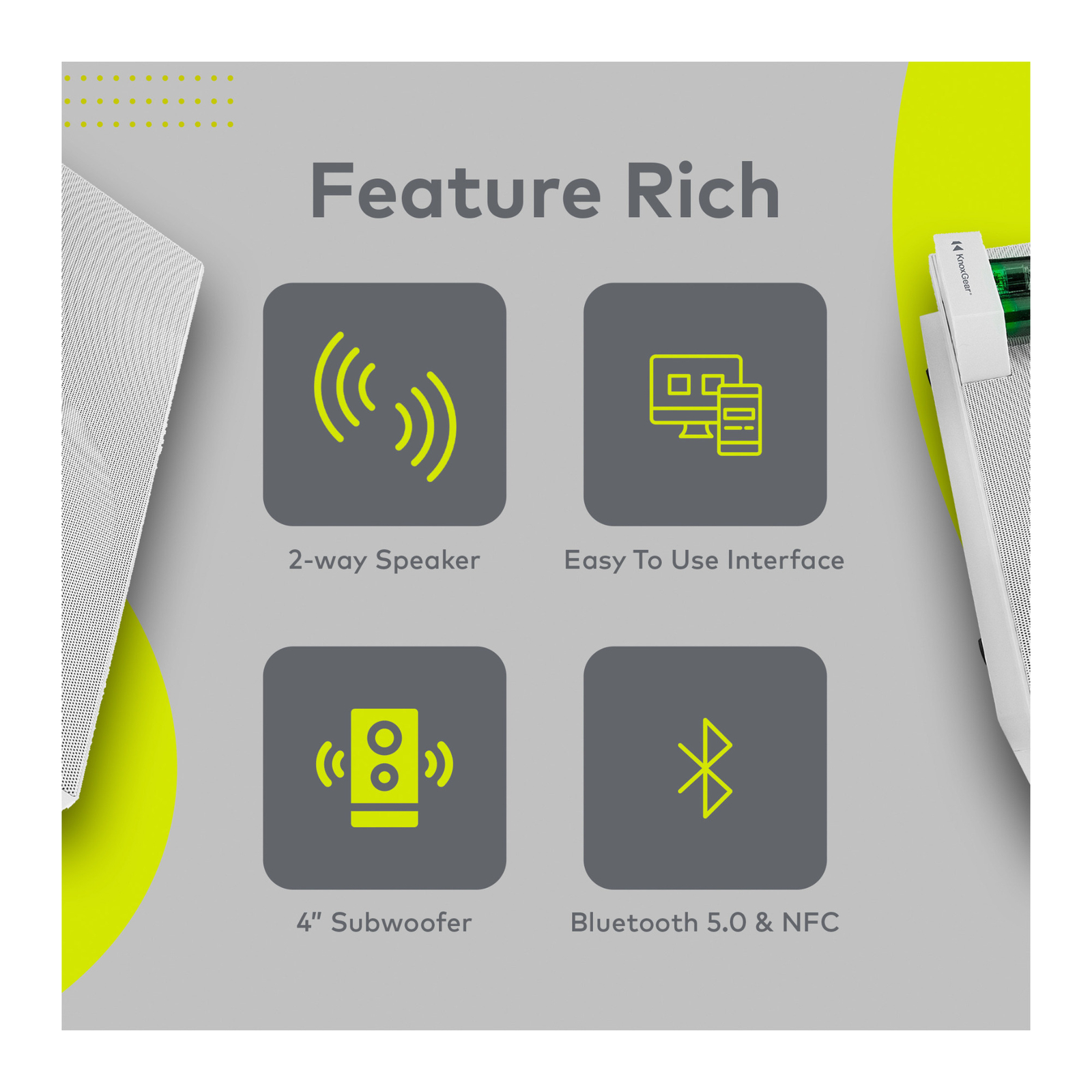 Knox Gear Bluetooth Speaker System