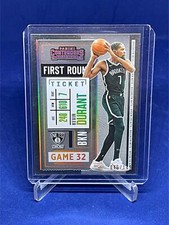 KEVIN DURANT 2020-21 PANIJI CONTENDERS FIRST ROUND TICKET #D 46/149
