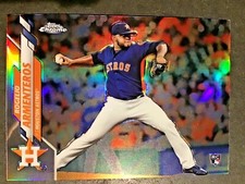2020 Topps Chrome Rogelio Armenteros Rookie Refractor Houston Astros 