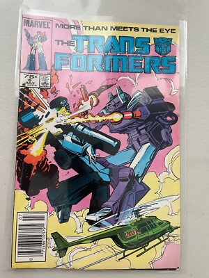 The Transformers Issue # 6 (1985) Marvel Copper age