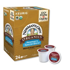 Newman's Own Organics Special Blend Coffee K-Cups, 24/Box