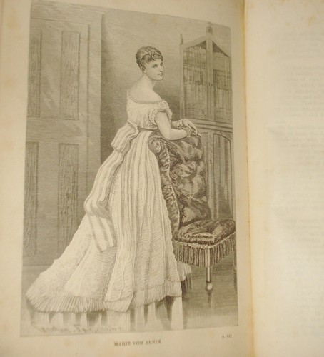 L Mühlbach 1868 Goethe and Schiller An Historical Romance 1st Ed 1st Illus SCase - Picture 9 of 11
