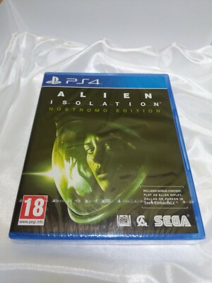 Alien Isolation NOSTROMO EDITION PS4 Neu Sealed UK PlayStation 4 Damaged Seal