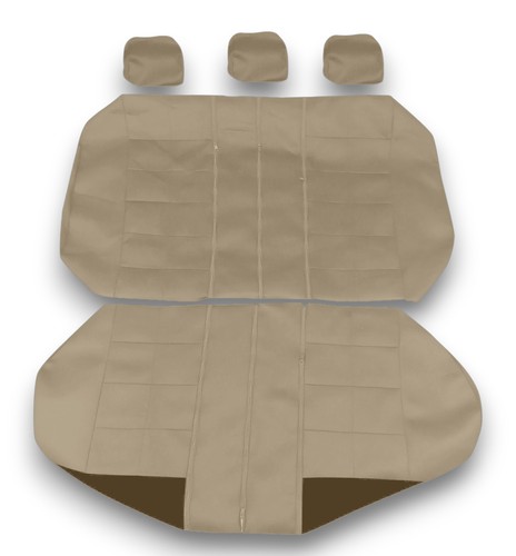 Universal Covers Seat Covers Set For Fiat Punto Evo Beige - Picture 4 of 9
