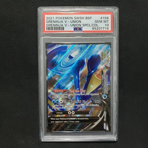 Greninja V-UNION graded PSA 10 for sale on eBay