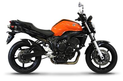 FZ6 FAZER 600 S1 2004-2010 Terminale di Scarico Silenziatore GP1 BLACK DOMINATOR