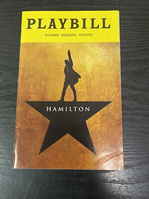 HAMILTON Sept 2018 Broadway Playbill! MICHAEL LUWOYE Lexi Lawson