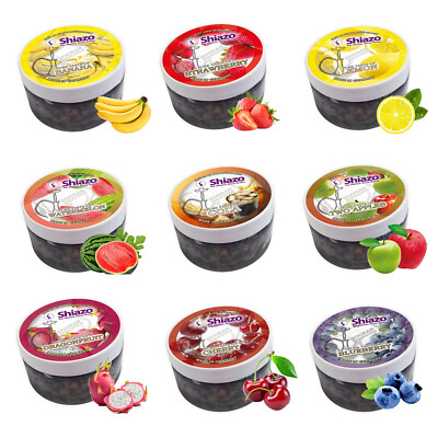 RMAN Shisha Tabak 100g Shiazo Steam Stones Wasserpfeifen Dampfsteine 9 Obst