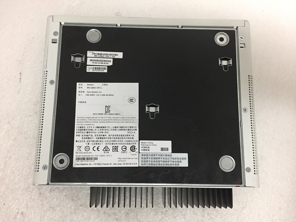 Cisco Catalyst 2960-C Series PoE 12ポート Cisco Catalyst 2960-C Series POE 12 Ports Network Switch WS