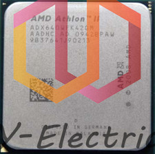 New AMD CPU Athlon II X4-640 3.0GHz Socket AM3 (1PCS)