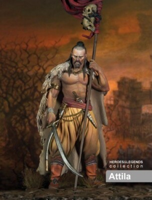 Scale75 75mm Metal Figure Kit ''ATTILA'' No Box! Perfect! Used!