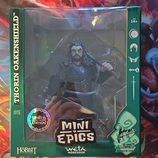 Figura Weta Workshop Mini Epics Thorin Escudo de Roble Edición Limitada
