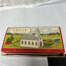Plasticville 1600 Parish Church Kit