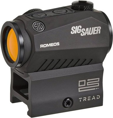 SIG SAUER Romeo5 SOR52001 Compact Tread Closed Red-Dot Sight Fog-Proof 1x20mm