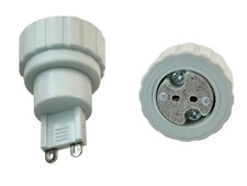 Rebaydo 2pcs G9 Male to MR16 Female Converter Adapter