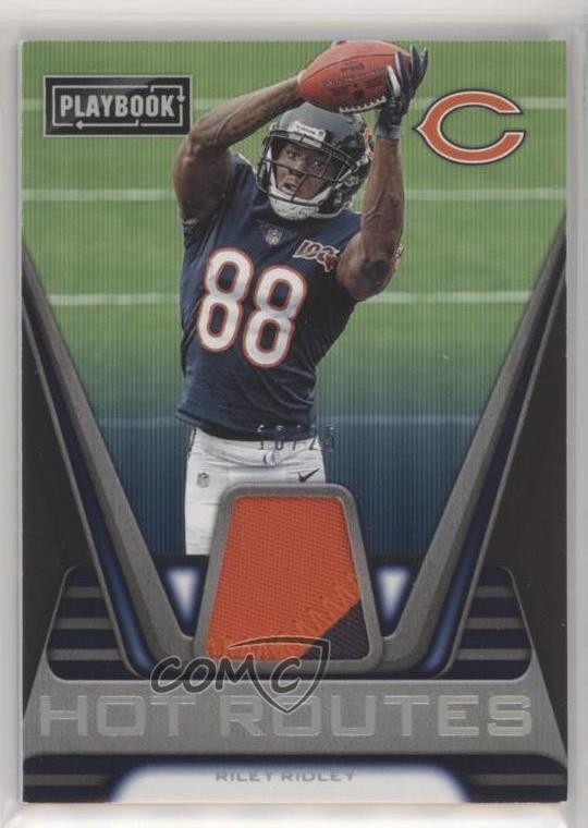 2019 Panini Playbook Hot Routes Premium 10/25 Riley Ridley #13 Rookie RC z5i