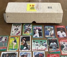 Lot Of 810 Cards Includes A 1990 Topps Nolan Ryan # 4- 5000 Strikeouts-Mint +box