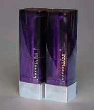 2 Maybelline Color Sensational Lipstick, On The Mauve, # 445, 0.15 oz