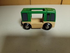 Brio World Wooden Railway Rare Green Bus Very Good Condition