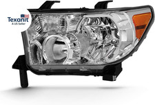- for 2007-2013 Toyota Tundra 2008-2017 Sequoia Headlight Headlamp Replacement F