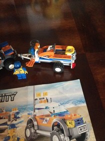 LEGO CITY: Coast Guard 4WD & Jet Scooter (7737) W/MANUAL 100% COMPLETE