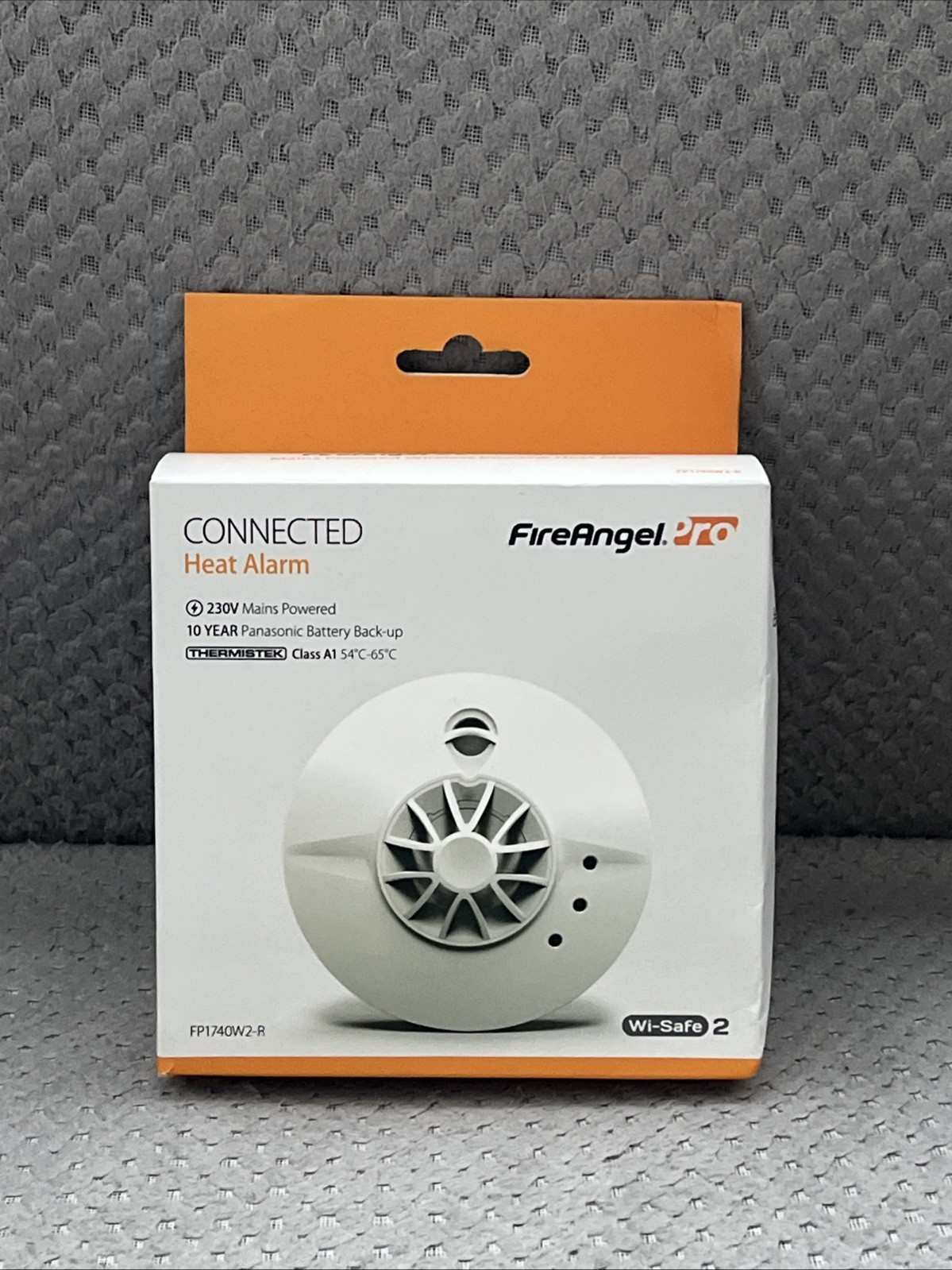 FireAngel FP1740W2-R Pro Connected 240v Mains Heat Alarm battery (ex 2032)