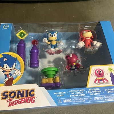 Sonic The Hedgehog Action Figures 2.5'' Oil Ocean Diorama