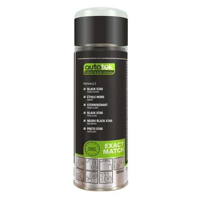 Autotek Renault Black Star schnelltrocknender Aerosol-Sprühlack 300 ml