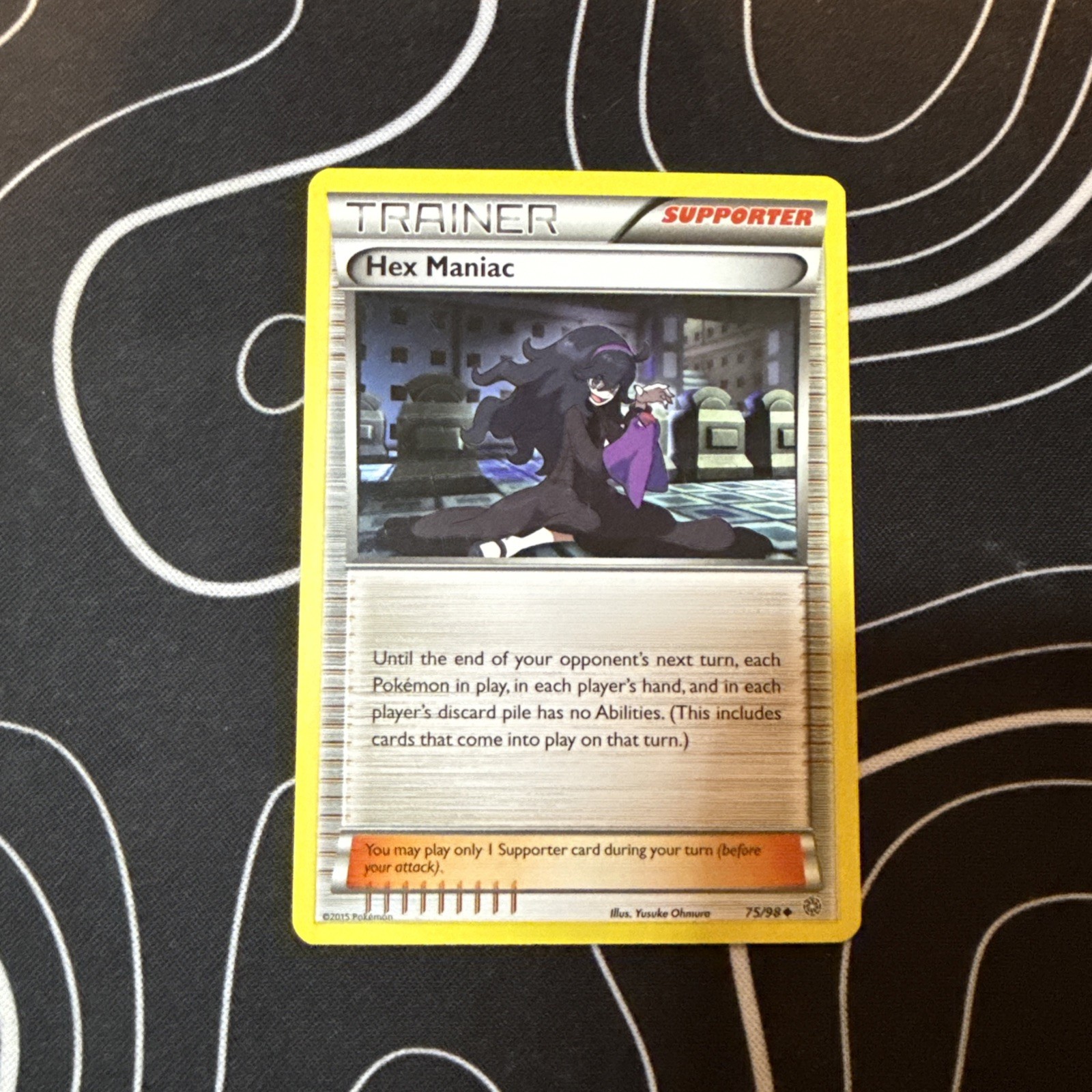 Pokemon Hex Maniac 75/98 Ancient Origins Supporter Uncommon Card FAST SHIPPING