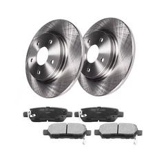 Rear Brake Rotors & Ceramic Pads Kit for Nissan Altima 2002-2018 5 Lug