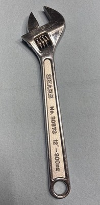 Sears 30873 Chrome 12'' Adjustable Wrench BF Japan