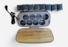 INFINITIPRO BY CONAIR Ceramic Flocked Hot Rollers for Long, Medium, and All Hair