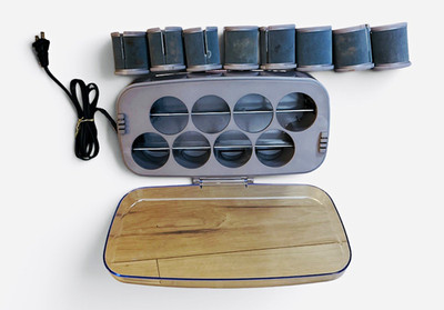 INFINITIPRO BY CONAIR Ceramic Flocked Hot Rollers for Long, Medium, and All Hair
