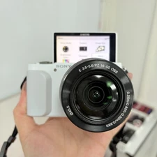 SONY Alpha NEX-3N 16.1MP Mirrorless Digital Camera w/ 16-50mm Lens White 90%New
