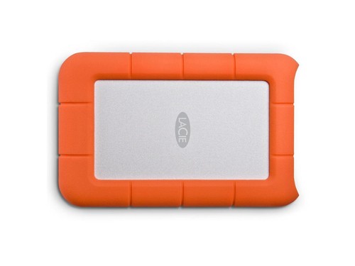LaCie 5TB Rugged Mini Portable Hard Drive USB 3.0 Model STJJ5000400 Orange - Picture 4 of 5