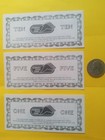 (3) 1985 GARDEN STATE PARK Grand Re-Opening Bills. Horse Racing. Mint. — photo 2
