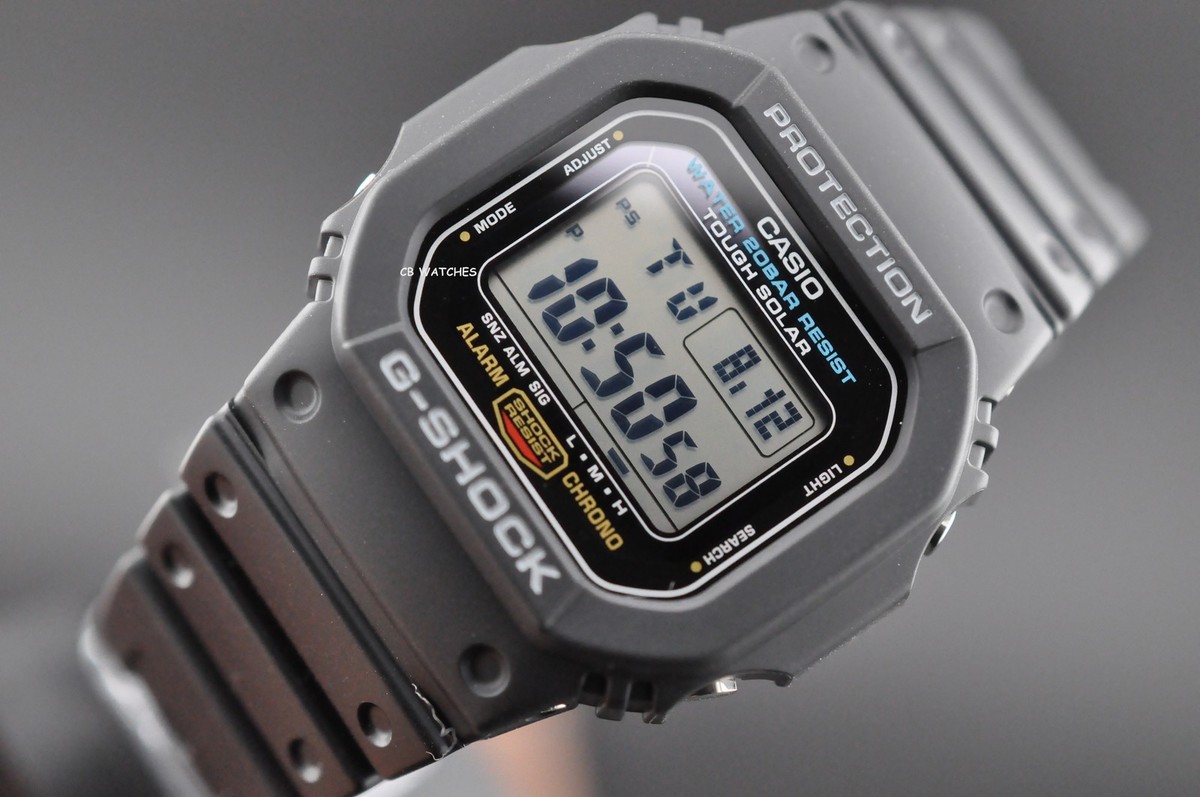 24h限定 G-SHOCK DIGITAL 5600 G-5600UE-1JF CASIO G-SHOCK G-5600UE-1JF Black/Resin Tough Solar Digital
