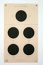 A-31 [A31] NRA Official 50 Yard Smallbore Light Rifle Target, on Tagboard (100)