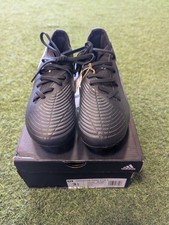 adidas Predator Edge.3 Firm Ground Soccer Shoe - Black/Blue