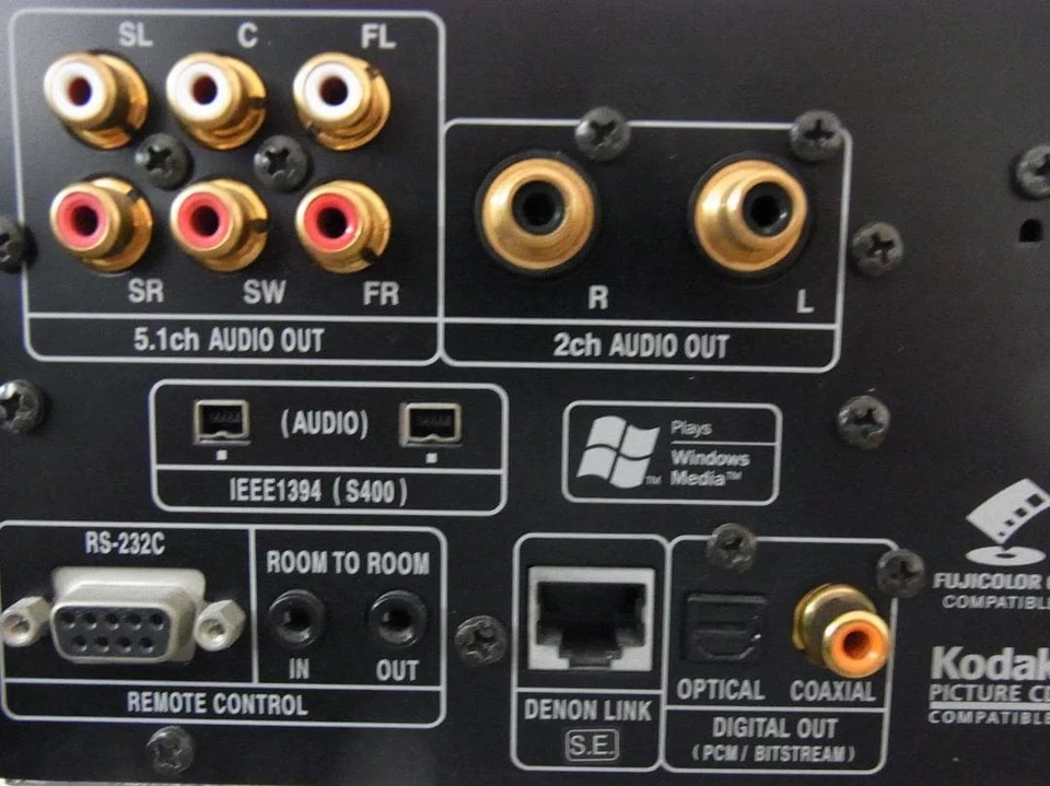 Denon DVD-3910 DVD CD SACD Reproductor HDMI DVI Escaneo Progresivo MP3 Japón Foto 4 de 4
