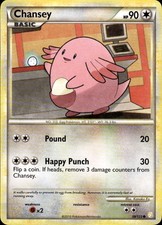Chansey Common HeartGold SoulSilver 58/123 LP on eBay