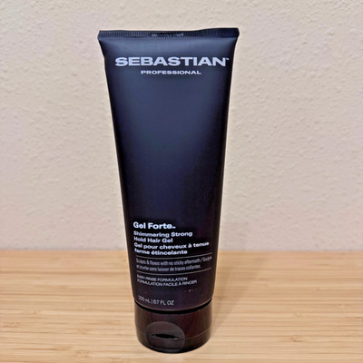Sebastian Gel Forte Strong Hold Gel 6.8 oz   new fresh