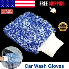 Microfiber Wash Mitt Car Wash Glove Detailing Cleaning Luxury Chenille Microfiber Wash Mitt Car Wash Glove Detailing Cleaning Luxury Chenille